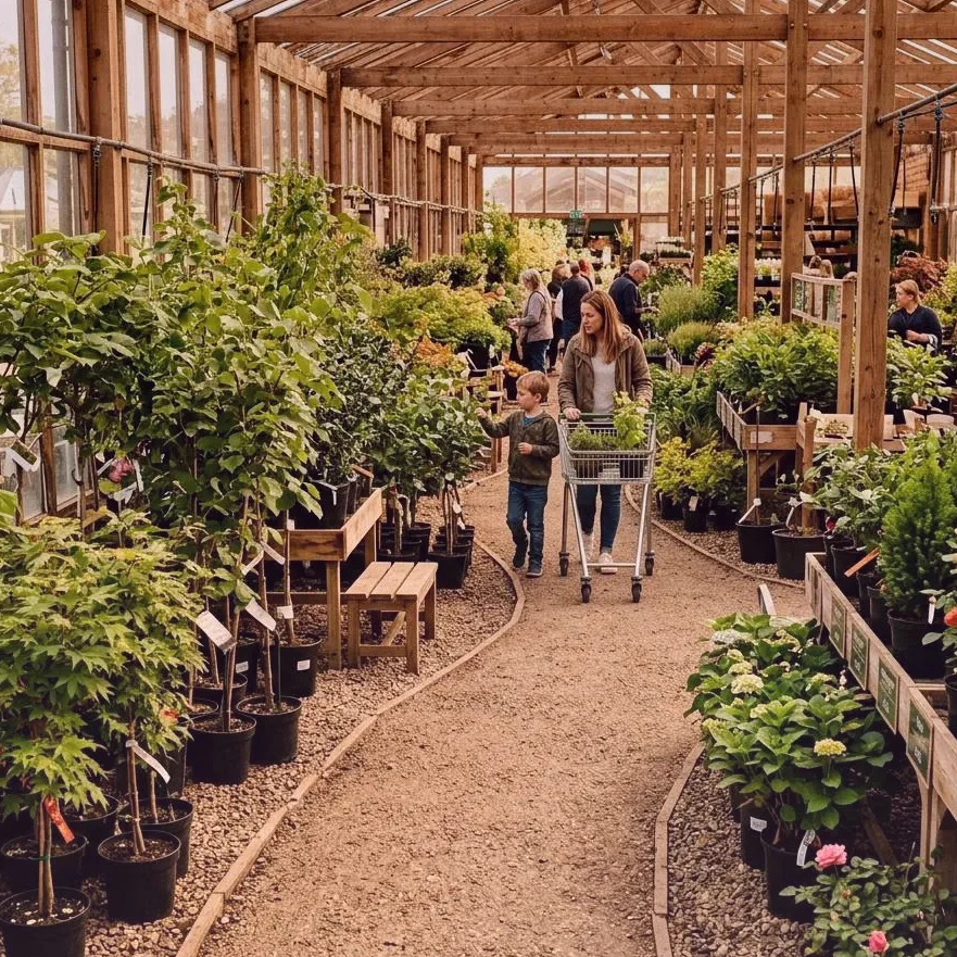 Blau Blatt — gardencenter in Hamburg